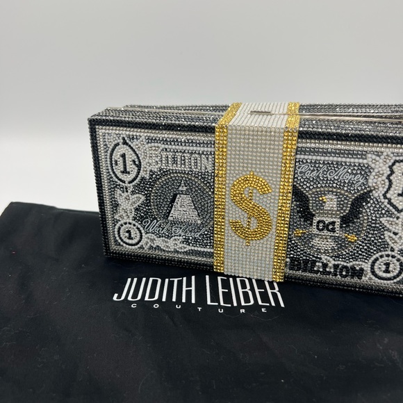 RARE JUDITH LEIBER STACK OF CASH BILLIONS - Picture 11 of 11